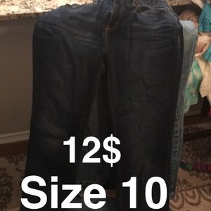 Lightly used jeans
